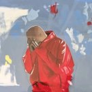 Kanye West DONDA Album Signed Original Hip Hop - Rap Inspired Art Large Painting Kanye West DONDA Album Signed Original Hip Hop - Rap Inspired Art Large Painting