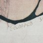 Signed Goldfarb Ltd Ed 393/650 Native American Indian Woman Lithograph Art Print