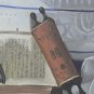 Rare & Signed Miriam Bransky Ceremonial Jewish Torah Scroll Judaica Art Painting