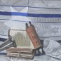 Rare & Signed Miriam Bransky Ceremonial Jewish Torah Scroll Judaica Art Painting
