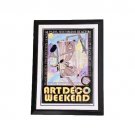 Signed Sebastian Paul 2000 Josephine Baker Art Deco Weekend Miami Beach Poster