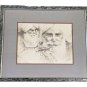 1972 Rare Hand signed Jonas Gerard "The Living Master" Ltd Ed. Litho Art Print