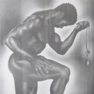 Lock & Key (Male) Kevin Williams WAK Framed Black Memorabilia AFRO AMERICAN Art Lock & Key (Male) Kevin Williams WAK Framed Black Memorabilia AFRO AMERICAN Art