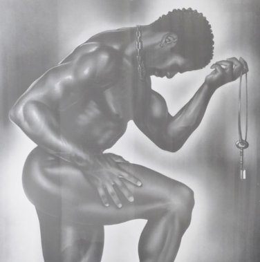 Lock & Key (Male) Kevin Williams WAK Framed Black Memorabilia AFRO AMERICAN Art