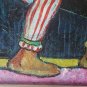 Signed Cesar Caracas El Güegüense Painting #2 Nicaraguan Artist Miami, Florida