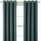 (1) JCPenney Home Kathryn TEAL GREEN Room-Darkening Grommet Curtain 50X84