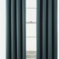 (1) JCPenney Home Kathryn TEAL GREEN Room-Darkening Grommet Curtain 50X84