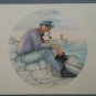 Signed William J. Convery Americana Illustrative Bible Art NEW ENGLAND CAPE COD