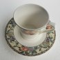 WOW! NEW Saint James Hankook Mosiac 5806 Super Strong China Tea Cup & Saucer Set