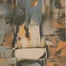 Signed Leonardo Nierman Cosmic Energy Series 103/200 Abstract Lithograph Print Signed Leonardo Nierman Cosmic Energy Series 103/200 Abstract Lithograph Print