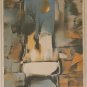 Signed Leonardo Nierman Cosmic Energy Series 103/200 Abstract Lithograph Print