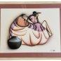 Original Robert Redbird (1939-2016) - FIONA - Native American Litho Poster Art