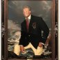 1995 Portrait of Alvin Davis - The Water's Edge - Ralph Wolfe Cowan Oil Painting