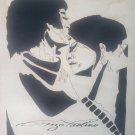 Vintage & Rare Hand signed Enzo Paolino #22 Lovers Embrace Art Print - Florida Vintage & Rare Hand signed Enzo Paolino #22 Lovers Embrace Art Print - Florida