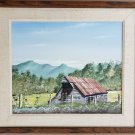 Original Art Landscape Painting by Gene Cox - Cades Cove - Smokey Mountains