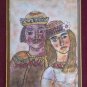 Konstantyn Szonk-Rusych Signed Enamel On Copper Artwork Ukraine American Artist