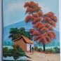 Original & Signed 1992 David Katz Tropical Beach Landscape Art Painting
