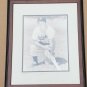 Rare 1955 Mark Reuben Gallery Duke Snider Brooklyn Dodgers Framed Photo COA