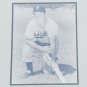 Rare 1955 Mark Reuben Gallery Duke Snider Brooklyn Dodgers Framed Photo COA