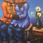 2010 Dionisio Blanco Contacto de Sembradores Series Dominican Republic Painting