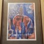 Vintage Signed JOSE PUIG MARTI Limited Edition 110/275 Lithograph Art Print