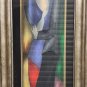 Ltd Ed. Signed Linda Le Kinff DANCING COUPLE 250/350 Large Framed Lithograph Art