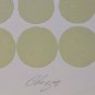 Signed & Numbered Chezan "Spin-off " Geometric Framed AP 5/25 Litho Art Print