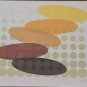 Signed & Numbered Chezan "Spin-off " Geometric Framed AP 5/25 Litho Art Print