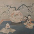 ORIGINAL TEKIHO NISHIZAWA ASIAN WOODCUT JAPANESE WOODCUT LITHOGRAPH ART PRINT