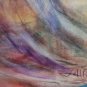 Signed Lori Hlavsa TOGETHER AGAIN Ltd. Ed Mixed Media Hand Embellished Art Print