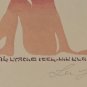 SIGNED 1995 LEE LOEBMAN 114/700 - CREATION - JUDAICA ART FRAMED LITHOGRAPH PRINT