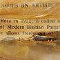 SIGNED & ORIGINAL PAUL BEAUVOIR FOUR WOMEN IN VILLAGE FOLF NAIF PAINTING HAITI
