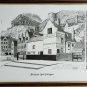 Signed R. Wignall Brewhouse Yard, Nottingham Ye Olde Trip to Jerusalem Inn Art