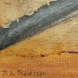 Signed & Original T.A Tobiasson MUSICAL INSTRUMENTS Still Life Vintage Painting