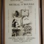 1976 Micheal O'rourke Chopin Exhibition Art Poster Print Micheal Farrell France