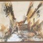 Rare & Hand signed Jonas Gerard "Old Spain" Limited Ed. 32/125 Color Litho Art