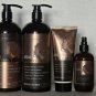 SJ Creations 4PC Set Argan Oil Shampoo, Conditioner, Leave in Mist & Curl Cream