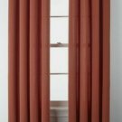 (1) JCPenney Home Arista Pumpkin Spice Light Grommet Top Curtain Panel 50 x 84
