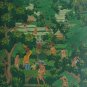 VINTAGE SIGNED INY DJATI PENESTANAN BALI BALINESE JAVANESE FOLK ART PAINTING