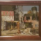 Original Signed H. Hargrove - Tobacco Farmhouse - Serigraph Art Painting