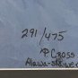 Rare Penni Anne Cross 291/475 Ach-Hua Dlubh Half Breed III Lithograph Print COA