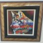 Hand Signed & Numbered 345/450 RAINBOW EYES by Graeme Stevenson Framed Art Print