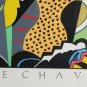 Rare Altos De Chavon Church Annual Festival Geometric Art Print Dominican Rep.