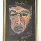 1981 Anthony Quinn ZORBA Glance in the Mirror Art Exhibition Poster Hawaii 1981 Anthony Quinn ZORBA Glance in the Mirror Art Exhibition Poster Hawaii