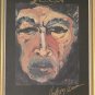 1981 Anthony Quinn ZORBA Glance in the Mirror Art Exhibition Poster Hawaii