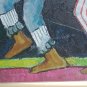 Signed Cesar Caracas El Güegüense Painting #1 Nicaraguan Artist Miami, Florida