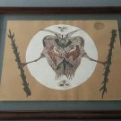 COA 1980 Signed Jonna White - The Ibis and the Moon -Embossed 121/500 Art Print COA 1980 Signed Jonna White - The Ibis and the Moon -Embossed 121/500 Art Print