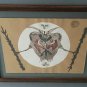 COA 1980 Signed Jonna White - The Ibis and the Moon -Embossed 121/500 Art Print