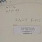 Original 1991 Richard Titlebaum NANA KAY Oil Pastel Art Painting LIsted Artist
