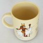 Vintage Egyptian ARIES - HORUS Zodiac Astrology Novelty Coffee Mug Kemet Africa